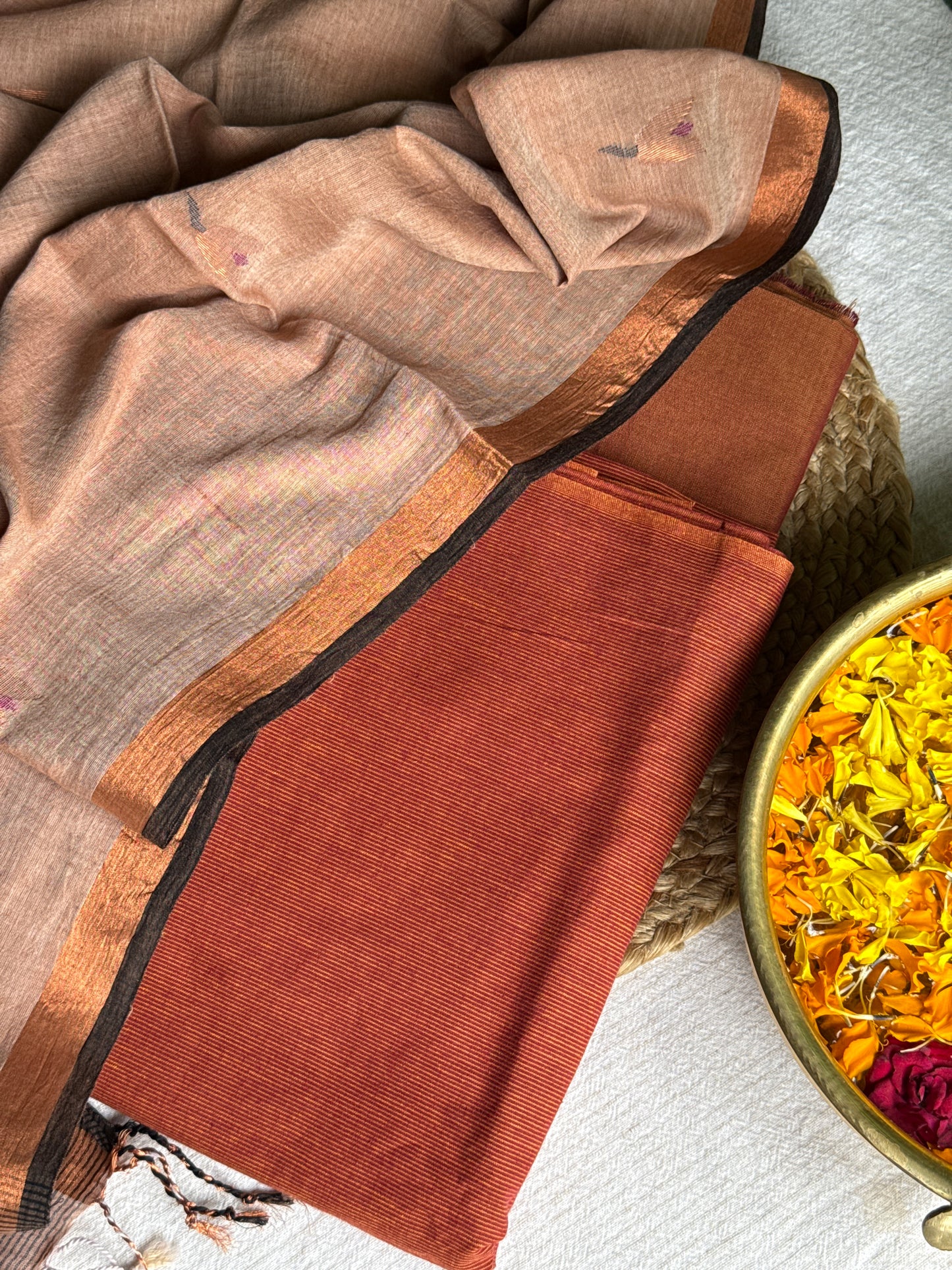 Pure cotton handloom suit set