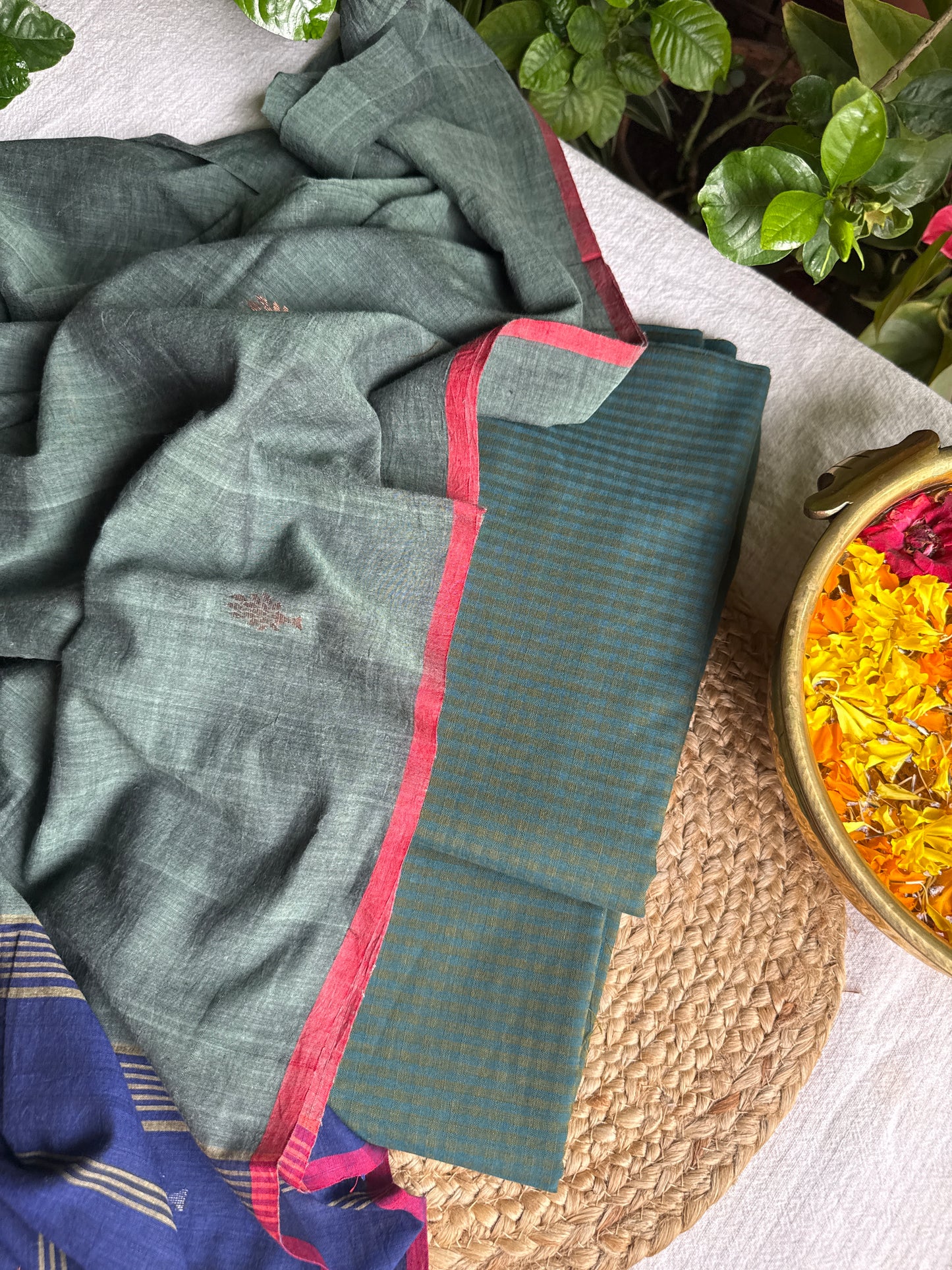 Pure cotton handloom suit set