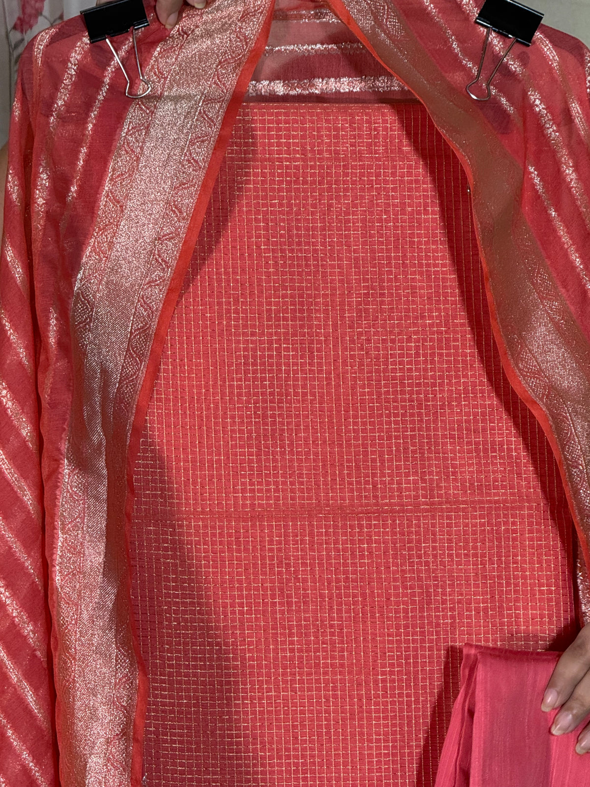 Pure cotton silk suit sets