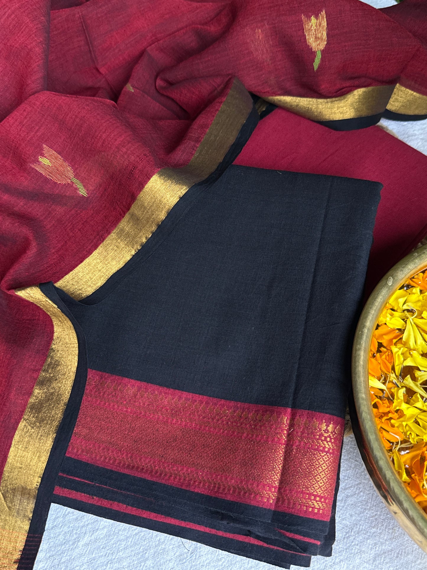 Pure cotton handloom suit set
