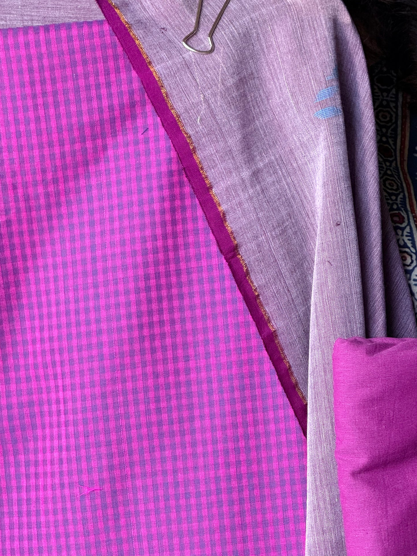 Pure cotton handloom suit set