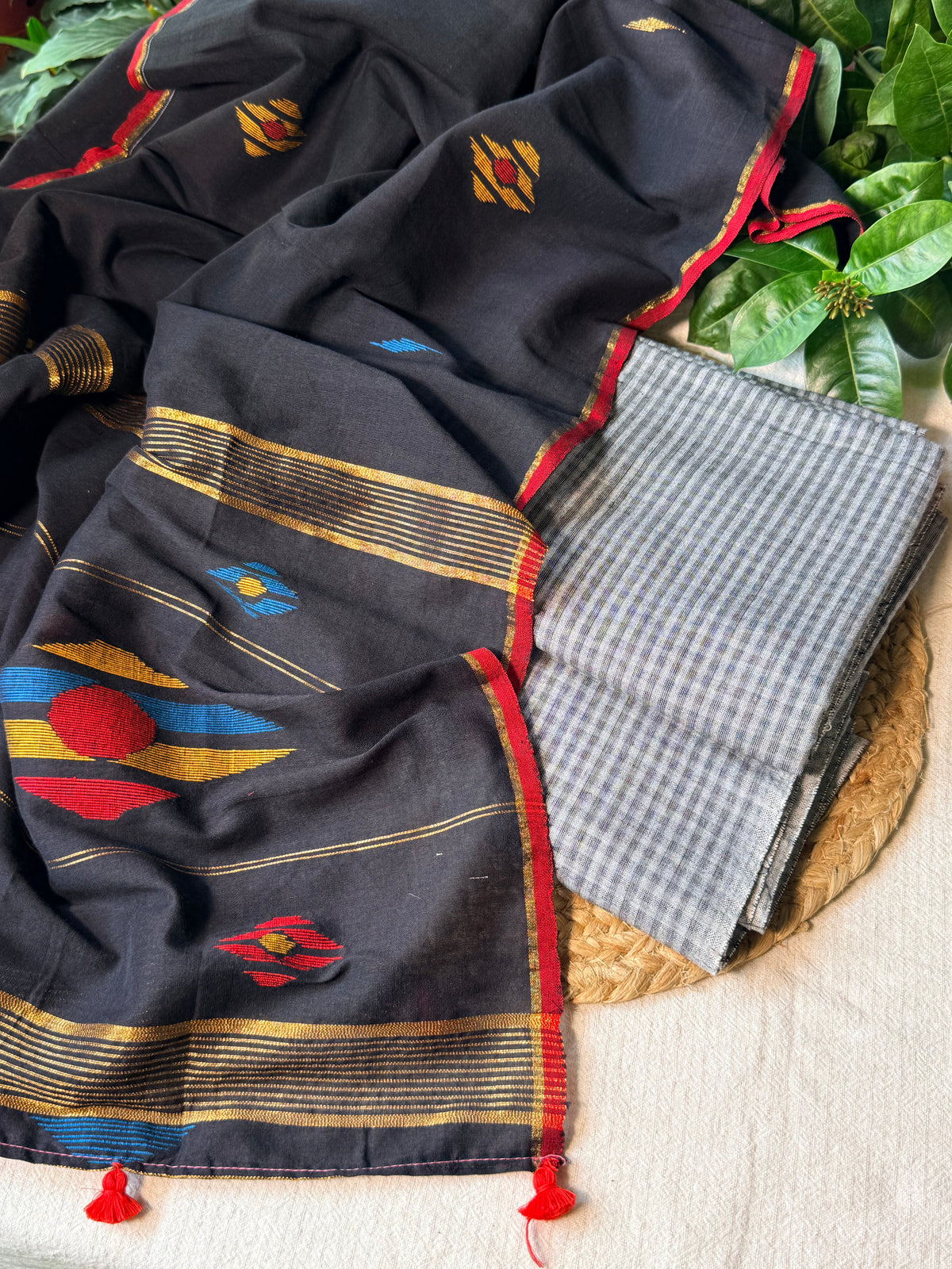 Pure cotton handloom suit set