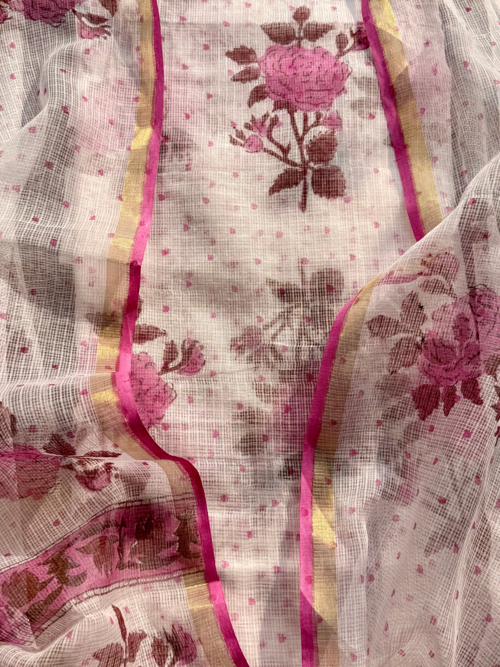 Pure kota Handblock printed suits