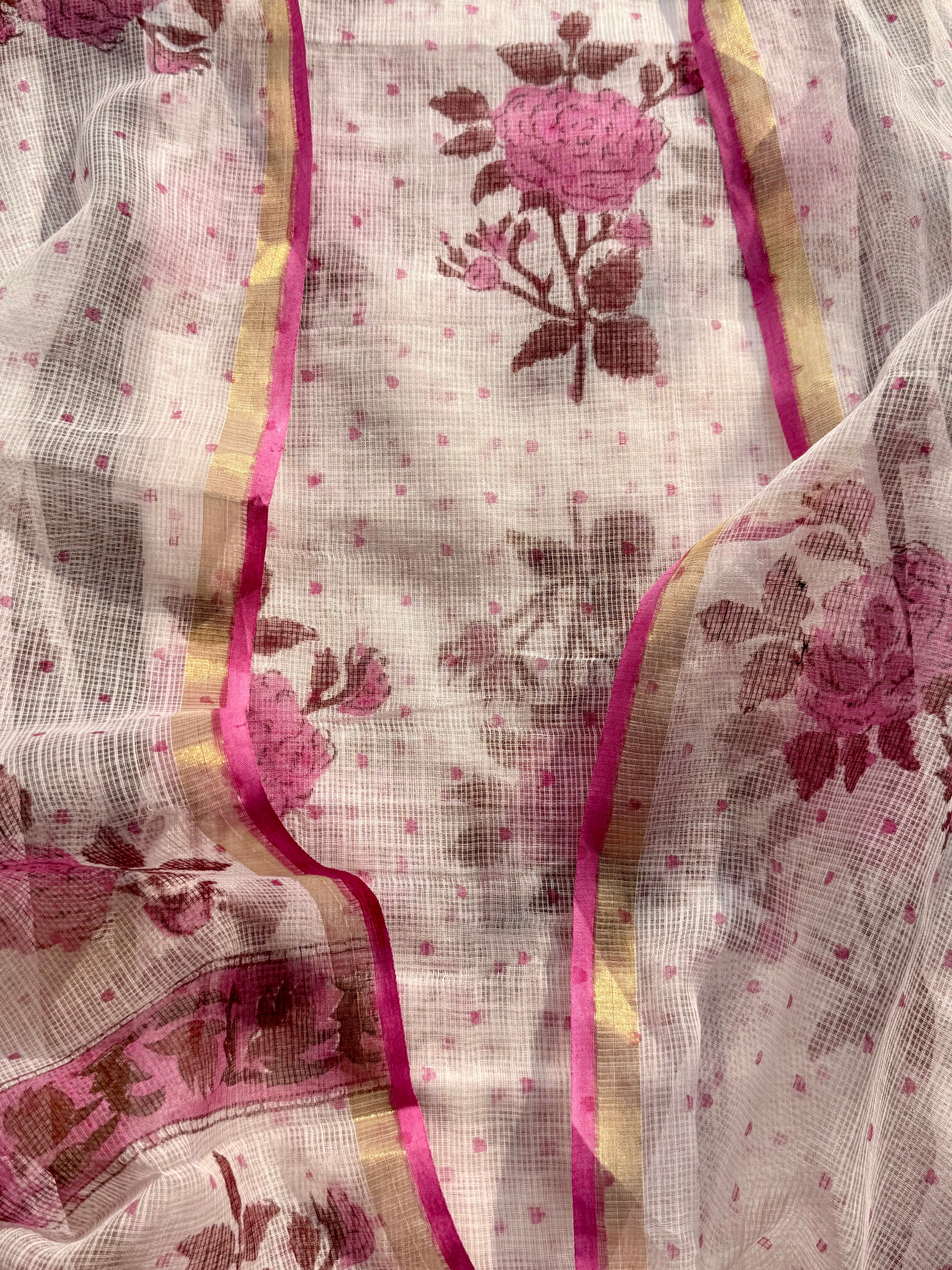 Pure kota Handblock printed suits