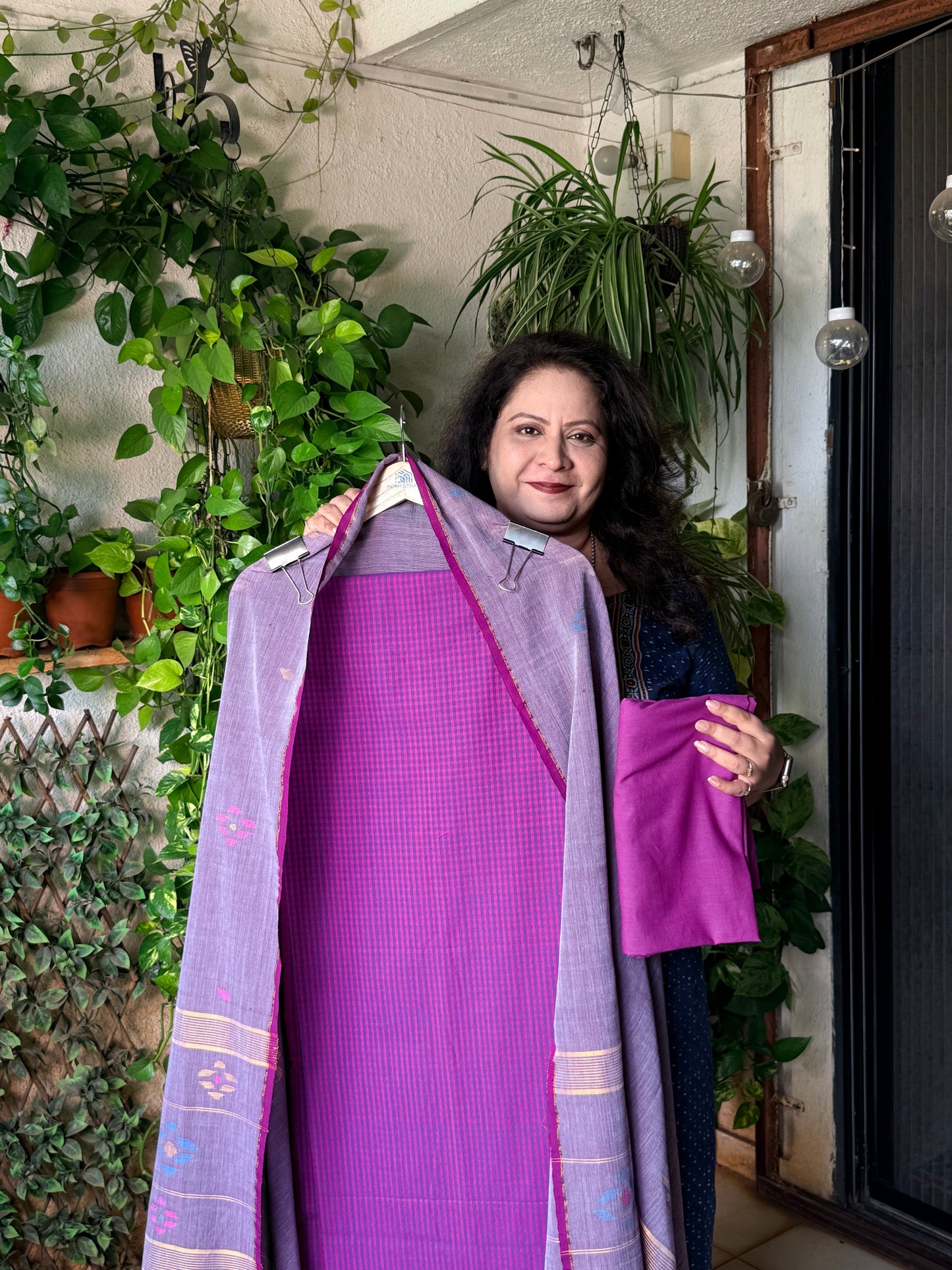 Pure cotton handloom suit set
