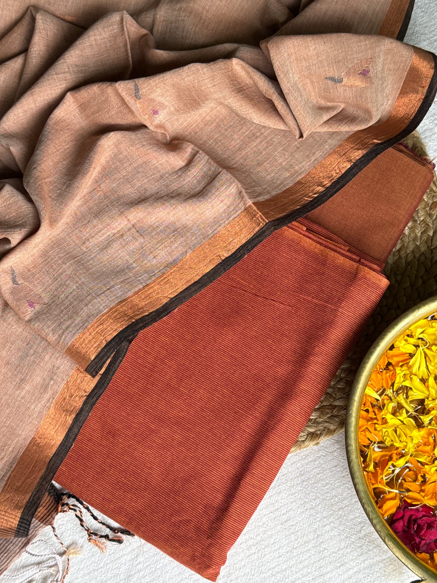 Pure cotton handloom suit set