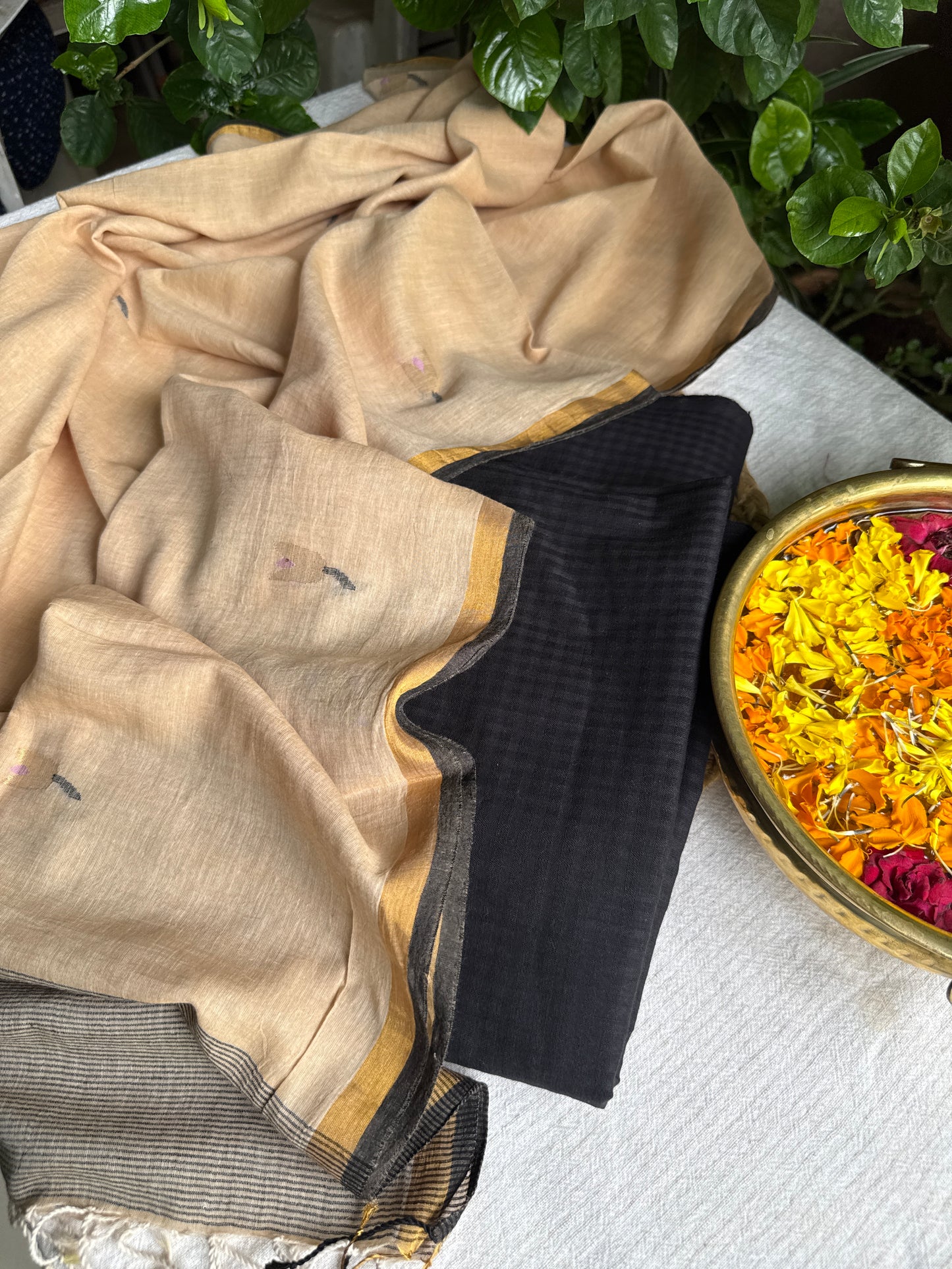 Pure cotton handloom suit set
