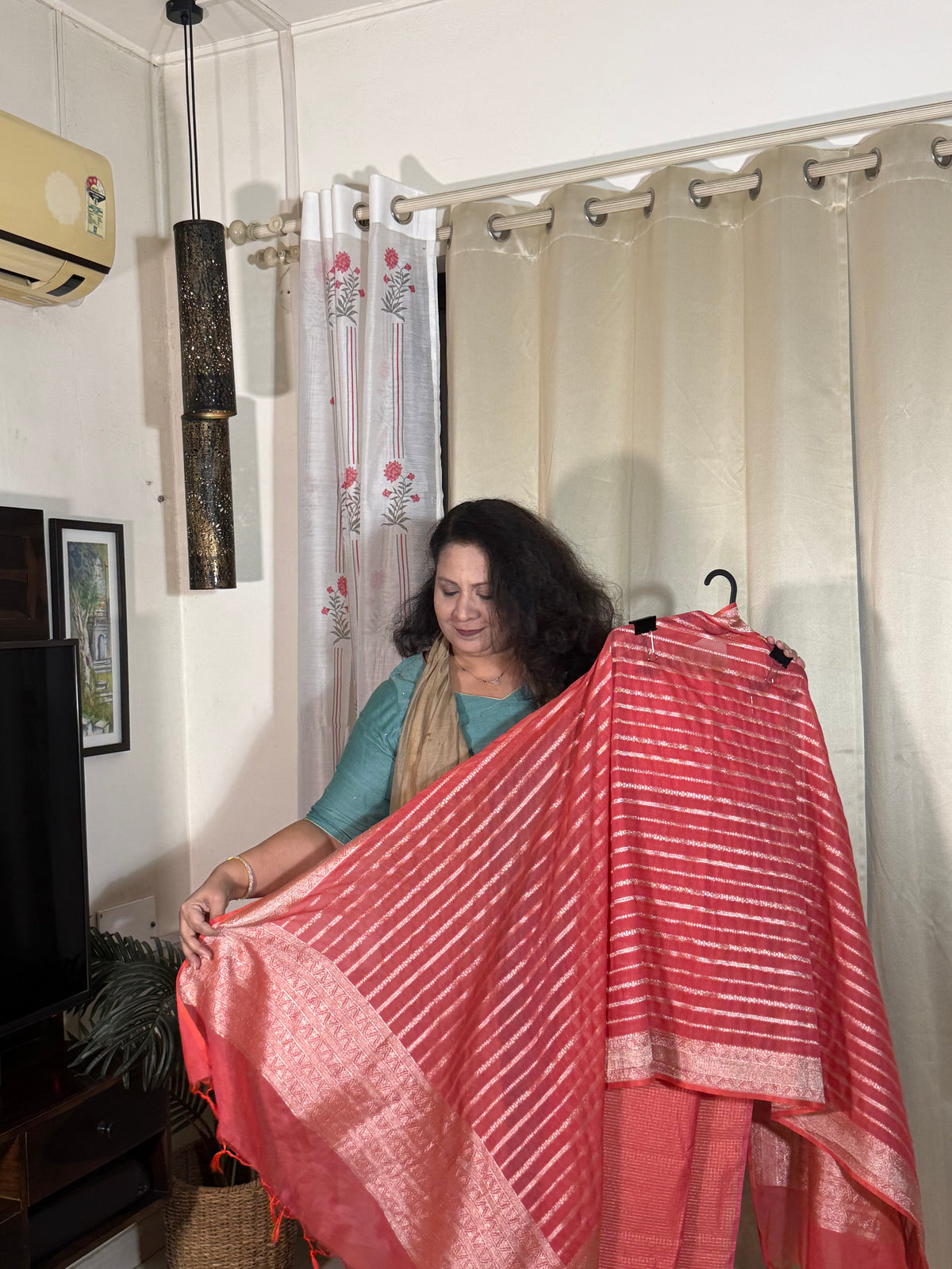 Pure cotton silk suit sets