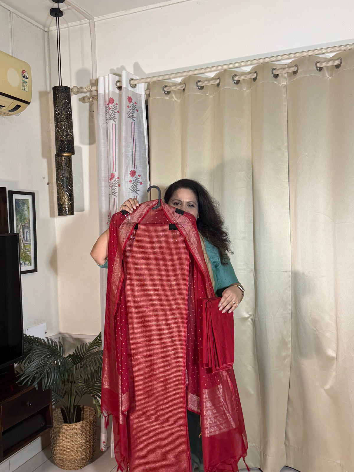 Pure cotton silk suit sets