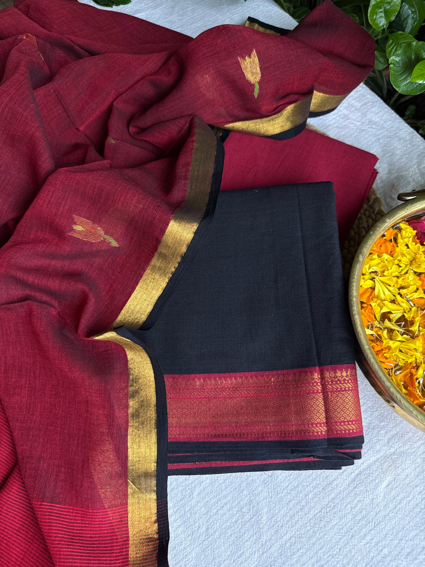 Pure cotton handloom suit set