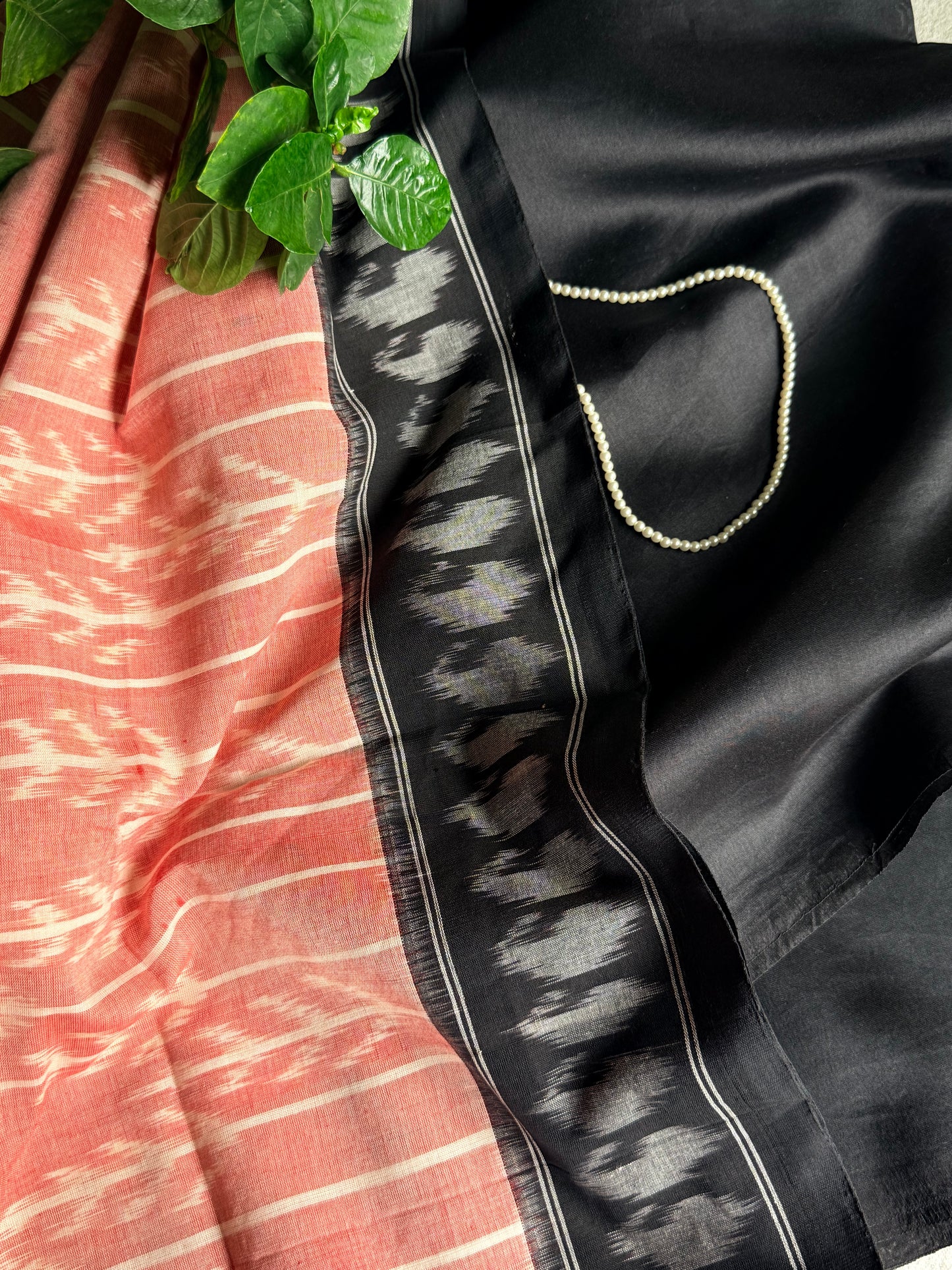 Chanderi silk Kurta with Ikkat Dupatta