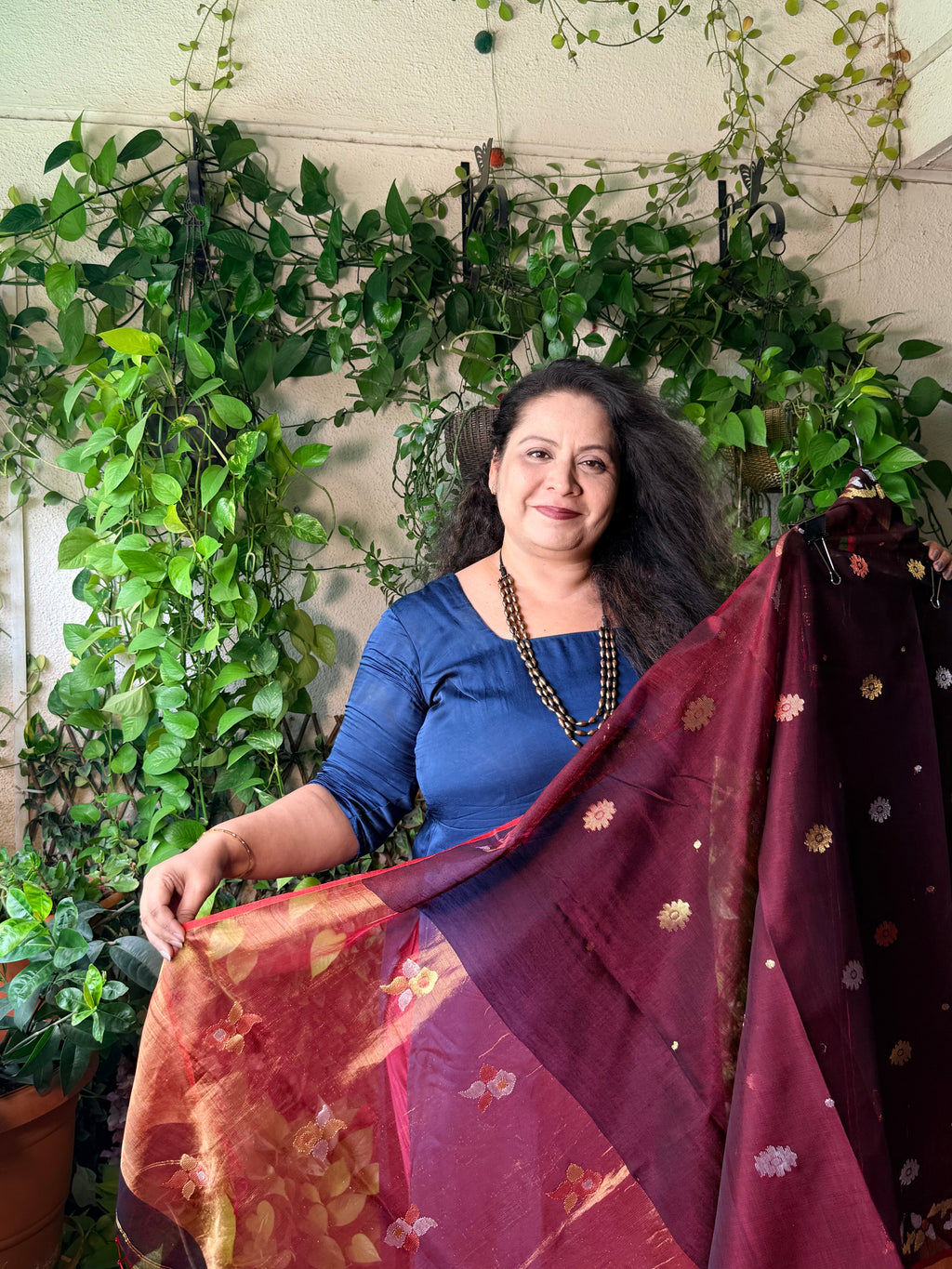 Pure handloom Jamdani suit sets