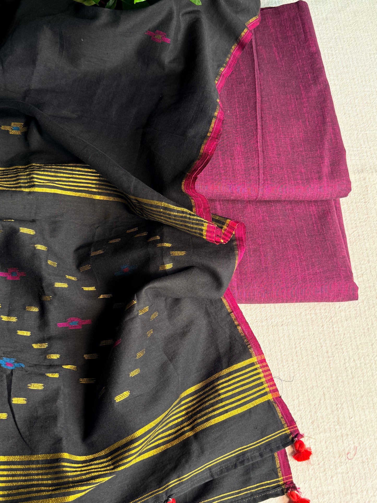 Pure cotton handloom suit set