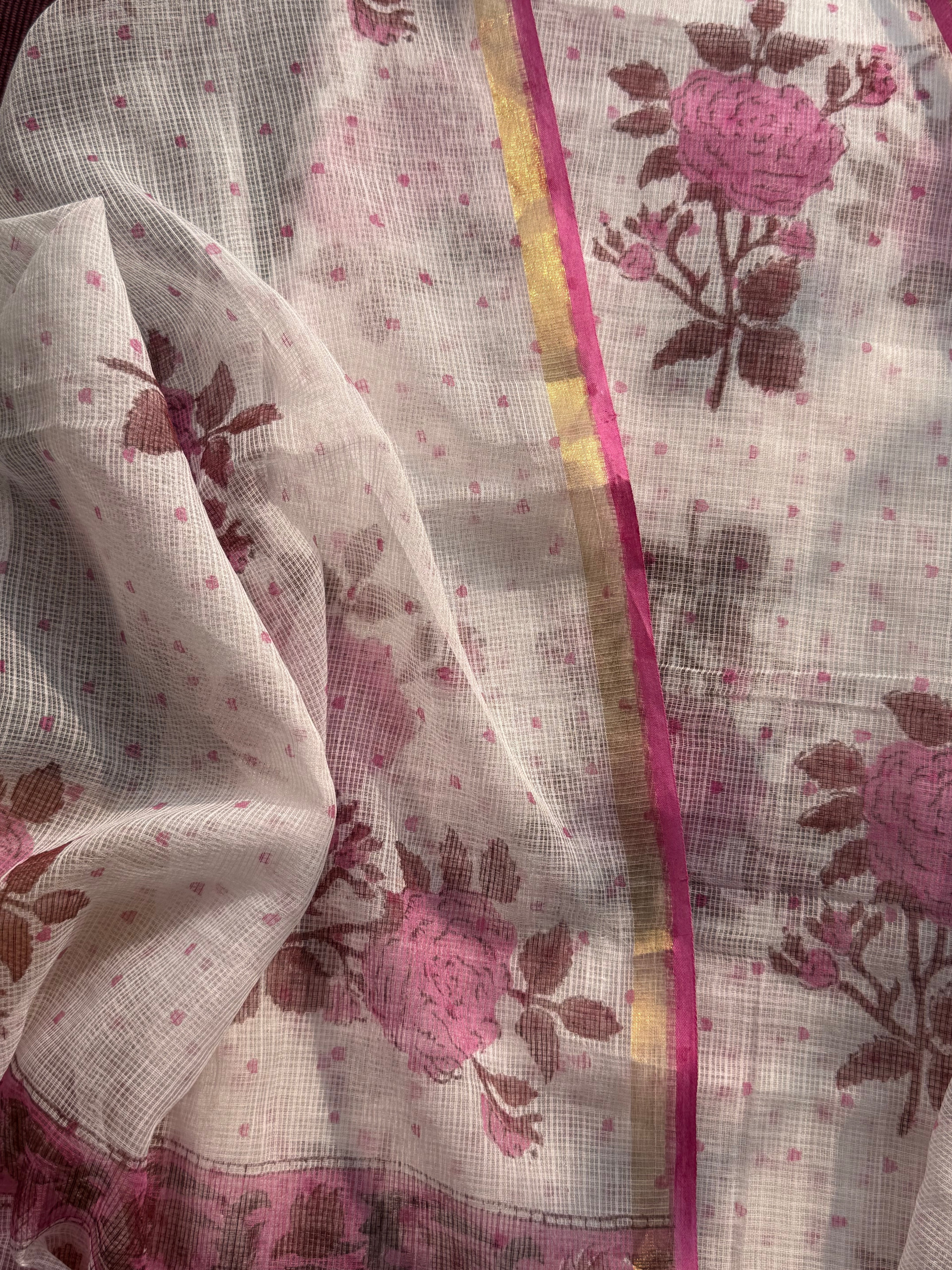 Pure kota Handblock printed suits