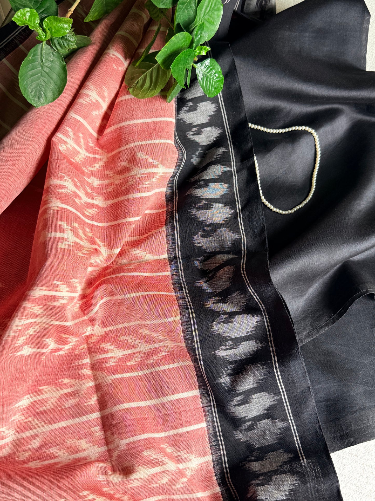 Chanderi silk Kurta with Ikkat Dupatta