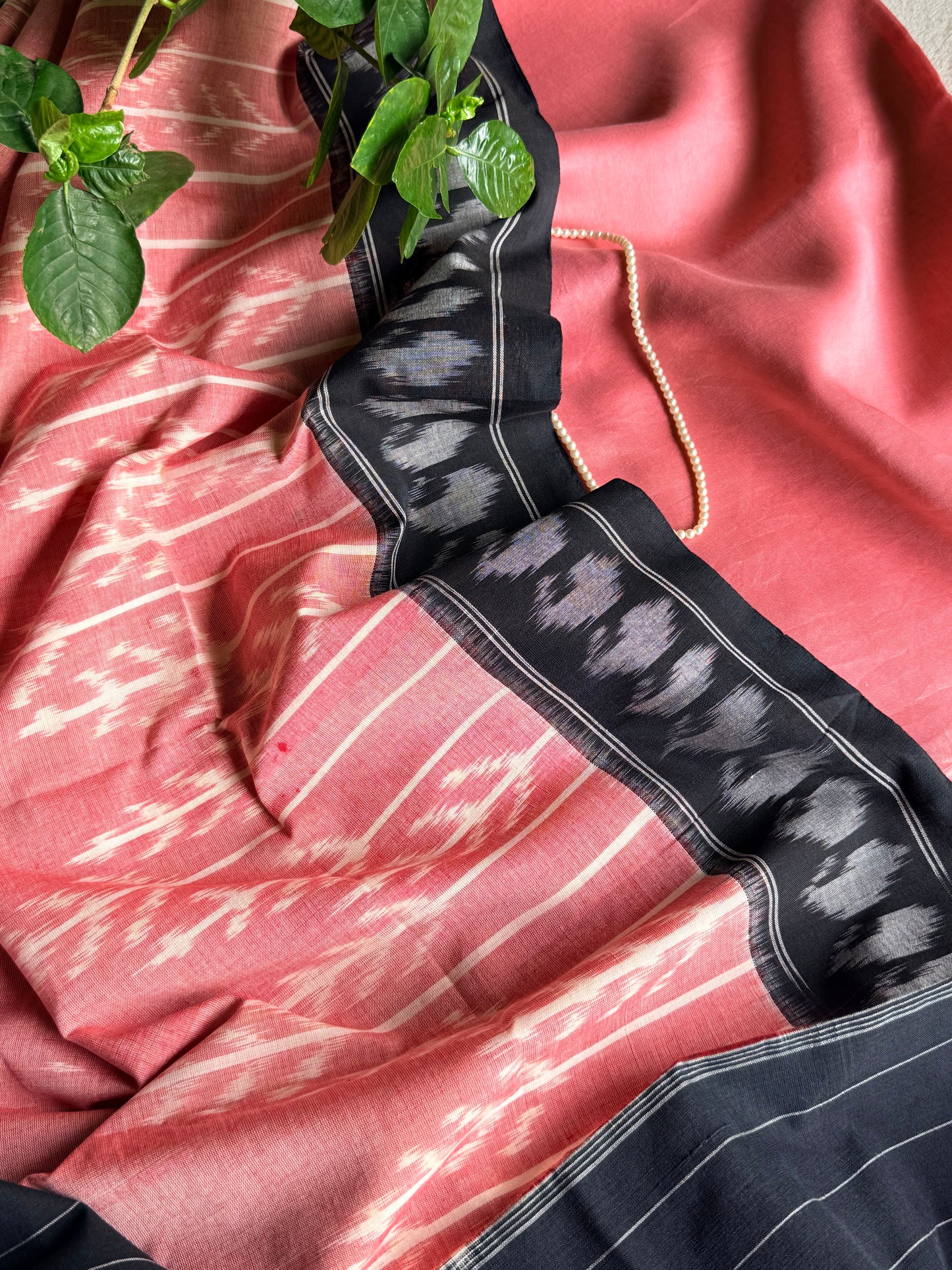 Chanderi silk Kurta with Ikkat Dupatta