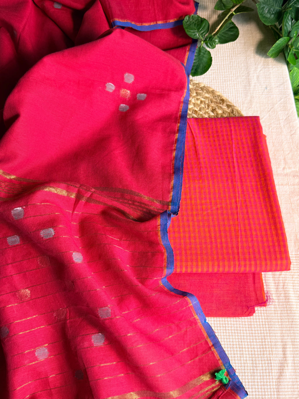 Pure cotton handloom suit set
