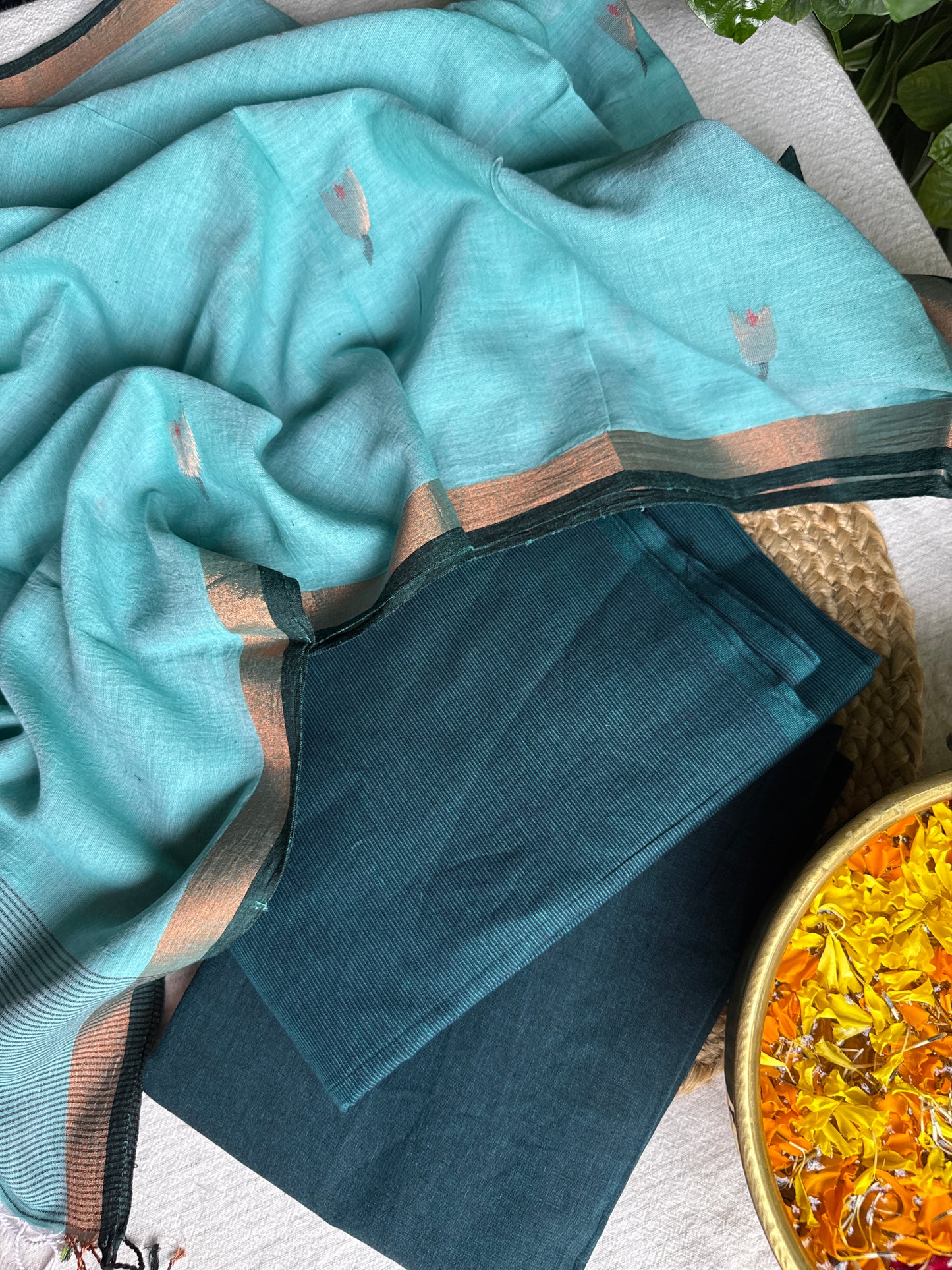 Pure cotton handloom suit set