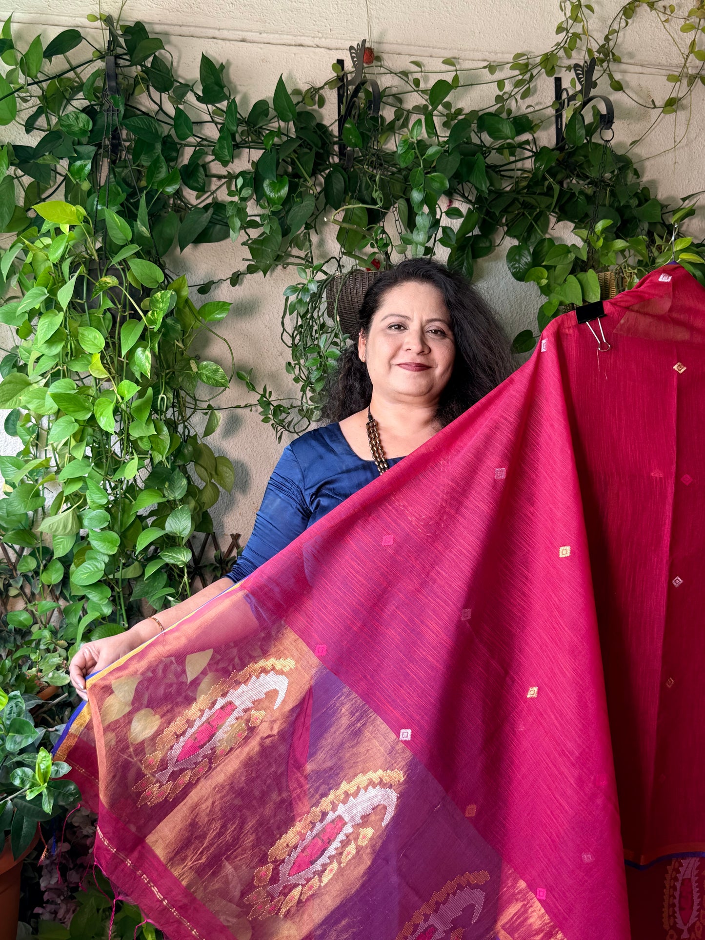 Pure handloom Jamdani suit sets
