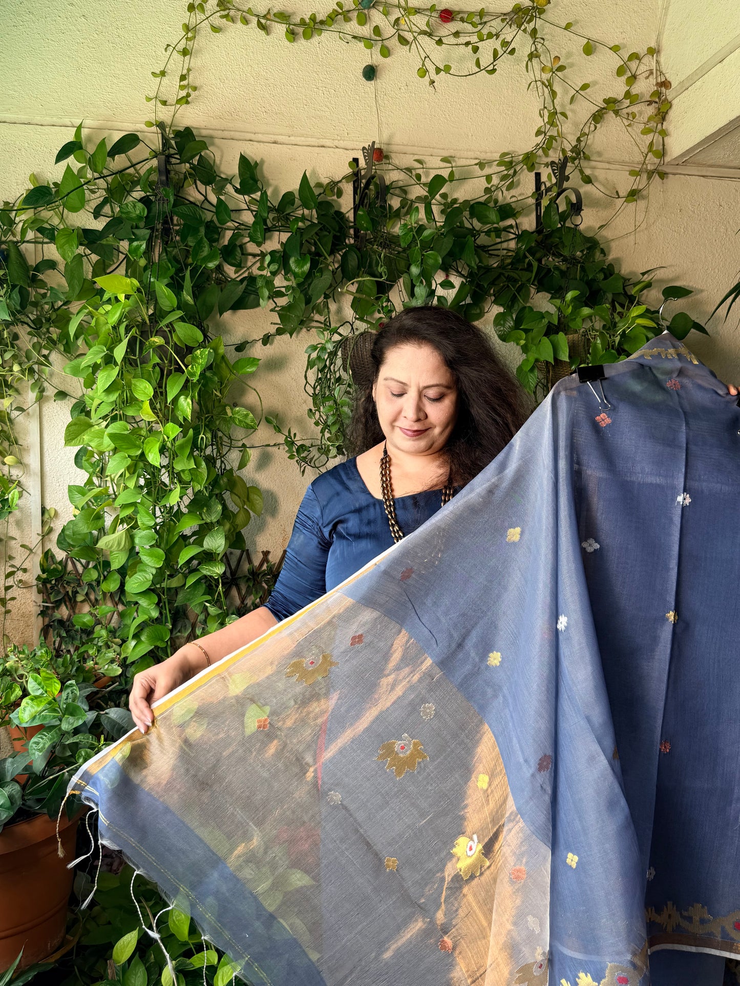 Pure handloom Jamdani suit sets