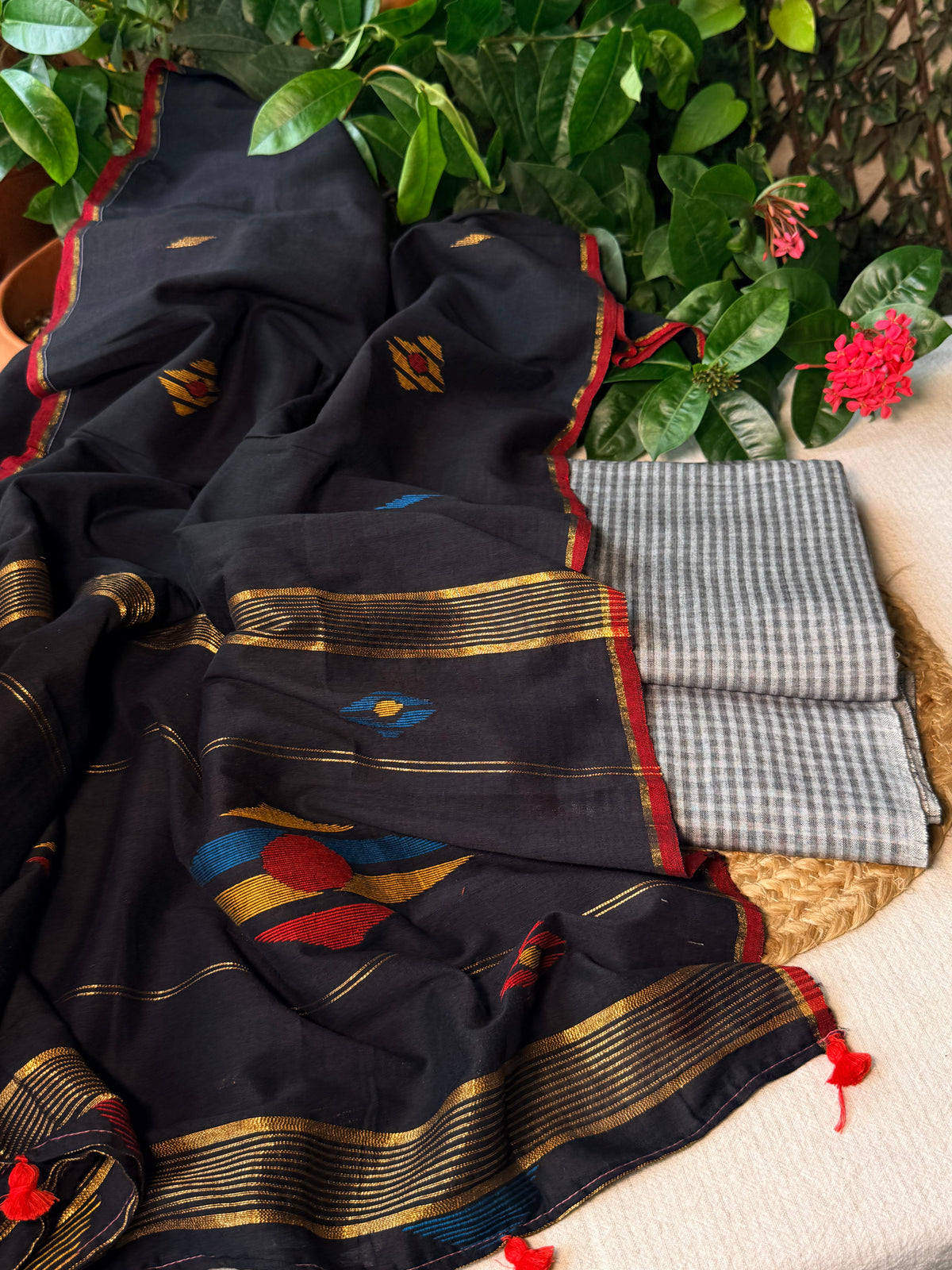 Pure cotton handloom suit set