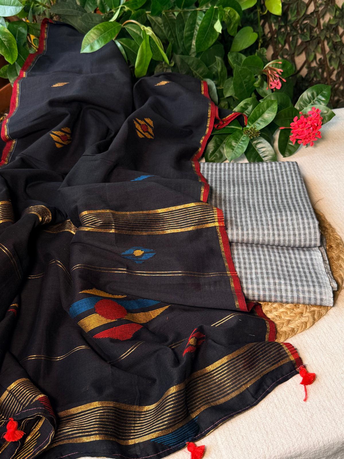 Pure cotton handloom suit set
