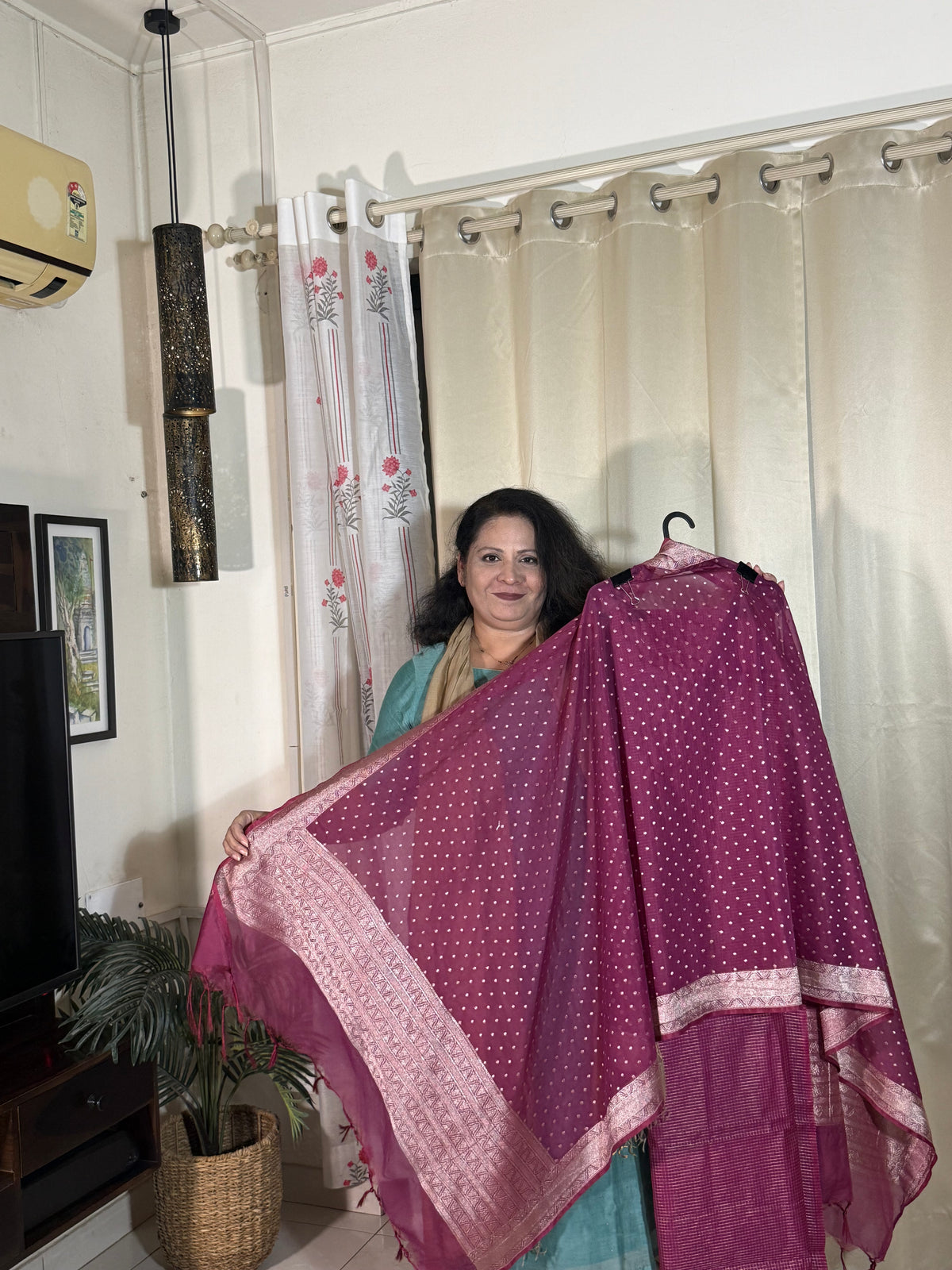 Pure cotton silk suit sets