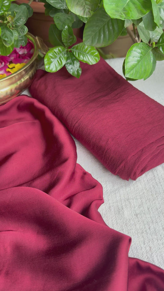 Gajji silk kurta with floral kalamkari dupatta